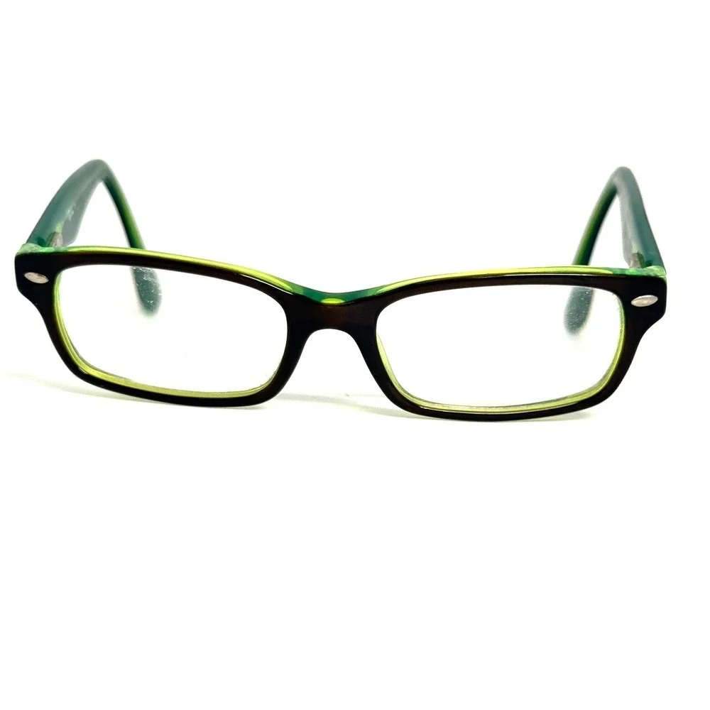 Ray-Ban Kids Green Rectangular Eyeglass Frames 48-16-130 RB1531